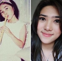 Isyana Sarasvati, penyanyi muda dengan musikalitas tinggi. Dan ini wajah di masa kecilnya, cantik juga yah? (Foto: Ist, Instagram)