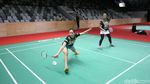 Atlet Pelatnas Jajal Istora Senayan