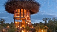 Bangunan tersebut didesain oleh arsitek Daniel Pouzet yang memenangkan penghargaan oleh Segera Retreat dan NAY PALAD. Istimewa/Inhabitat.