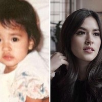 Raisa Andriana tak hanya cantik setelah terkenal. Tengok saja wajah imutnya saat masih bayi. Gemash! (Foto: Ist, Instagram)