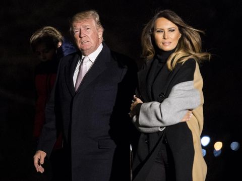 Nggak Romantis, Melania & Donald Trump Melupakan Hari Jadi Pernikahan