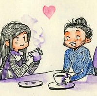 Saling bercerita tentang banyak hal sambil menikmati hangatnya kopi dengan orang yang dicintainya. Foto: Instagram