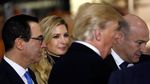Melihat Tatapan Trump ke Ivanka Saat Kunjungan Kerja