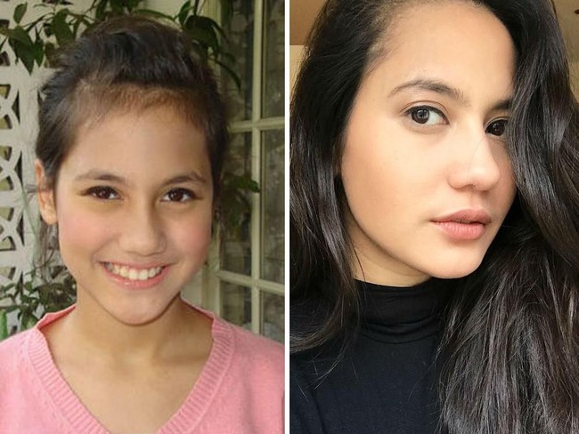 Berdarah campuran menjadikan wajah Pevita Pearce enak dipandang. Pada masa kecilnya Pevita sudah terlihat menggemaskan. (Foto: Ist, Instagram)