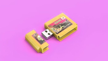 Cartridge lawas Nintendo juga disulap jadi flashdisk. Foto: Andrei Lacatusu