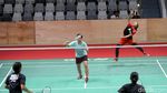Atlet Pelatnas Jajal Istora Senayan