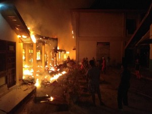 Ruangan Terbakar, Siswa SMP 4 Pekanbaru Dipulangkan Lebih Cepat