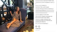 Ini di Cikarang, ujar salah satu netizen. (Dok. Instagram/claurakiehl)
