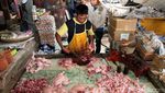 Harga Ayam Naik di Pasar Soreang Bandung