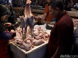 Harga Daging Ayam Naik, Pedagang di Bandung Tetap Beroperasi