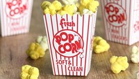 Penghapus unik ini diunggah akun asal Korea Selatan bernama @studio_d_d_. Popcorn warna putih dan kuning ini ternyata penghapus!Foto: Istimewa