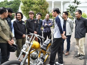 Motor Chopper Dijamin Cocok untuk Jokowi