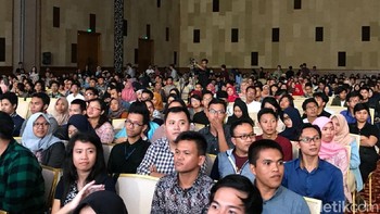 Lebih dari 1.700 anak muda Kota Gudeg tumplek blek di acara tersebut. (Foto: detikINET/Adi Fida Rahman)