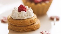 Siapa sangka jika pancake dengan topping krim dan strawberry ini adalah penghapus! Akun instagram @steph_c_photo mengaku jika penghapus ini ia beli di Jepang.Foto: Istimewa