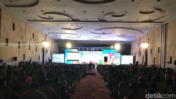 Acara Creativepreneur Corner 2018 berlangsung di Alana Jogjakarta Hotel Mataram City International Convention Center. (Foto: detikINET/Adi Fida Rahman)