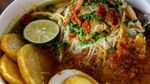 Saat Hujan 8 Netizen Ini Hangatkan Badan dengan Nyoto Ayam yang  Sedap Ini