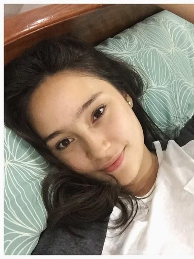 Dengan atau tanpa makeup, wajah Tatjana Saphira cantik sempurna. (Foto: Instagram)