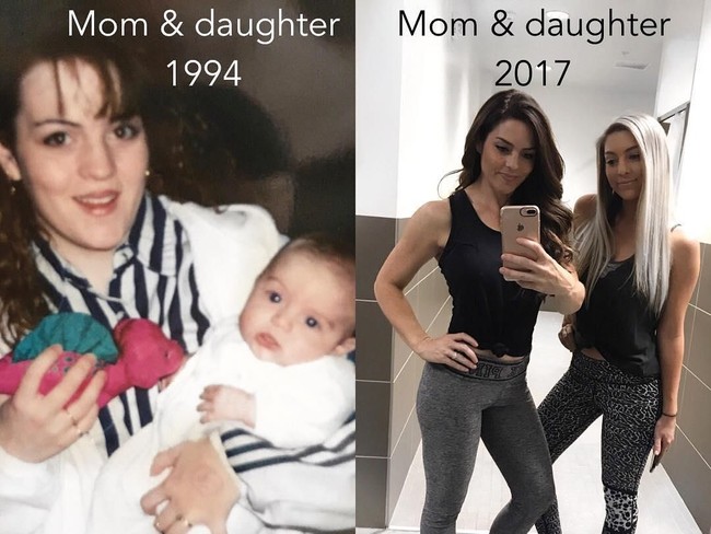 Wanita yang berasal dari Utah ini melahirkan anak pertamanya pada 1994 saat ia berusia 19 tahun. Dia segera hamil lagi menyambut anak keduanya pada 1996 saat berusia 21 tahun. (Foto: Instagram)