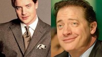 Pemeran utama di film The Mummy dan  Crash dan George of the Jungle, yaitu Brendan Fraser. Siapa sangka, aktor tampan itu sekarang memiliki tubuh gemuk dengan pipi yang chubby. (Foto: Instagram/@brendan__fraser)
