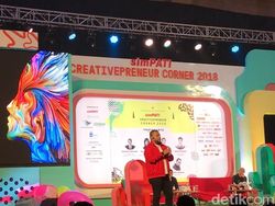 Keseruan Creativepreneur Corner 2018 di Tiga Kota