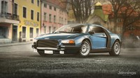 Audi R8 Retro Concept. Audi R8 mulai diproduksi tahun 2006 dan berbagi platform dengan Lamborghini Gallardo. Desain konsep di atas membuat R8 terlihat menjadi mobil Audi yang lebih klasik. Rodanya mengingatkan kita pada mobil penggerak 4 roda (quattro) Audi di era 80-an. Foto: Jennings Motor Group