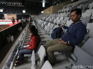 Jarak Antarkursi di Tribune Istora Terlalu Sempit, Ini Alasannya