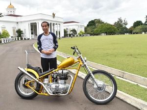 Jokowi Mau Jajal Motor Chopper di Jalan Kalimantan dan Papua