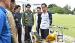 Ala Biker, Begini Gaya Jokowi Naik Motor