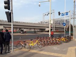 Melongok Sepeda Online Bermodal Triliunan Kuasai Beijing