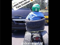 Deretan Kejadian Lucu Para Driver Ojek Online