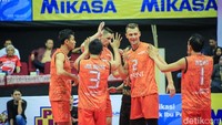 Dengan kemenangan tersebut Tim Putra Jakarta BNI Taplus berhasil mengumpulkan 2 point.