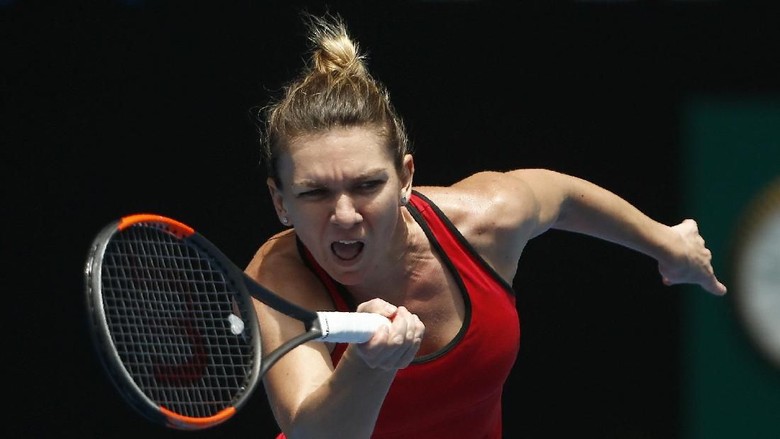 Lewati Duel Tiga Jam Lebih, Halep Lolos ke Babak Keempat Lewati Duel Tiga Jam Lebih, Halep Lolos ke Babak Keempat