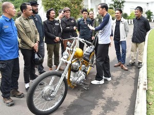 Beli Motor Chopper, Apa Kata Jokowi untuk Modifikator Indonesia?