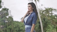 Banyak yang salah fokus dengan kecantikan Maria Vania Foto: Instagram Maria Vania