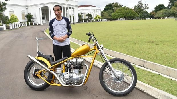 4 Merek Motor yang Viral Usai Ditunggangi Jokowi