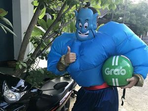Deretan Kejadian Lucu Para Driver Ojek Online