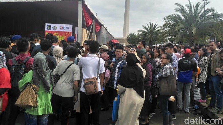 Kuota Paspor Habis, Pengunjung Festival Imigrasi di Monas Kecewa Kuota Paspor Habis, Pengunjung Festival Imigrasi di Monas Kecewa