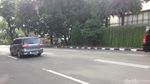 Foto: Lokasi Kecelakaan Moge vs SUV di Pakubuwono
