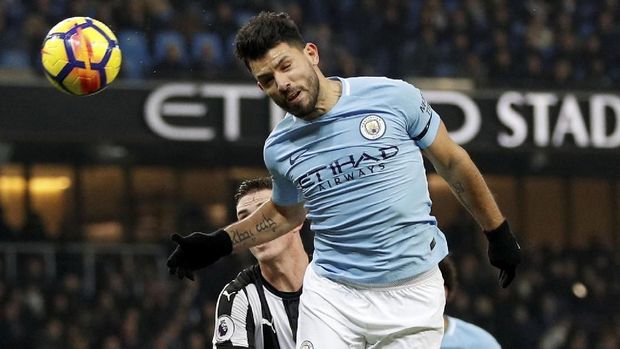 Sergio Aguero masuk dalam daftar tim terbaik versi PFA Team Liga Primer Inggris musim ini.