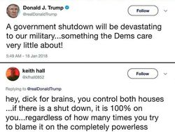 Meme Menohok #TrumpShutdown Pasca Tutupnya Pemerintahan AS