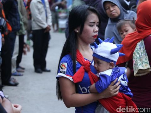 Persib Nu Aing, Warga Kampung Ini Kompak Setiap Laga Maung Bandung