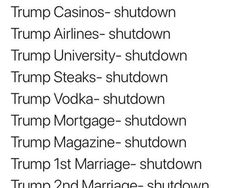 Meme Menohok #TrumpShutdown Pasca Tutupnya Pemerintahan AS