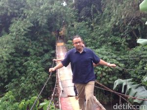 Jadi Milik Umum, Jembatan Gantung Srengseng Sawah Awalnya Jembatan Pribadi