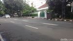 Foto: Lokasi Kecelakaan Moge vs SUV di Pakubuwono