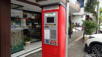 Mesin parkir di Jl Sabang berjumlah 11 unit/Foto: Seysha-detikcom