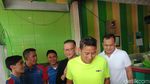Kompaknya Sandi dan Cagub-Cawagub Sumsel Sarapan Pempek