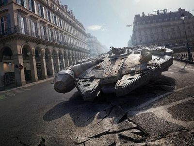Penampakan Battle of Star Wars di Planet Bumi