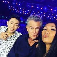 Potret keakraban Anggun dengan David Foster dan Jay Park. (Foto: Instagram)