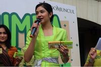 Brand ambassador Tolak Linu Mikha Tambayong (Foto: detikcom)