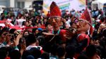 Ribuan Orang Ikut Kirab Kebangsaan Rajut Indonesia